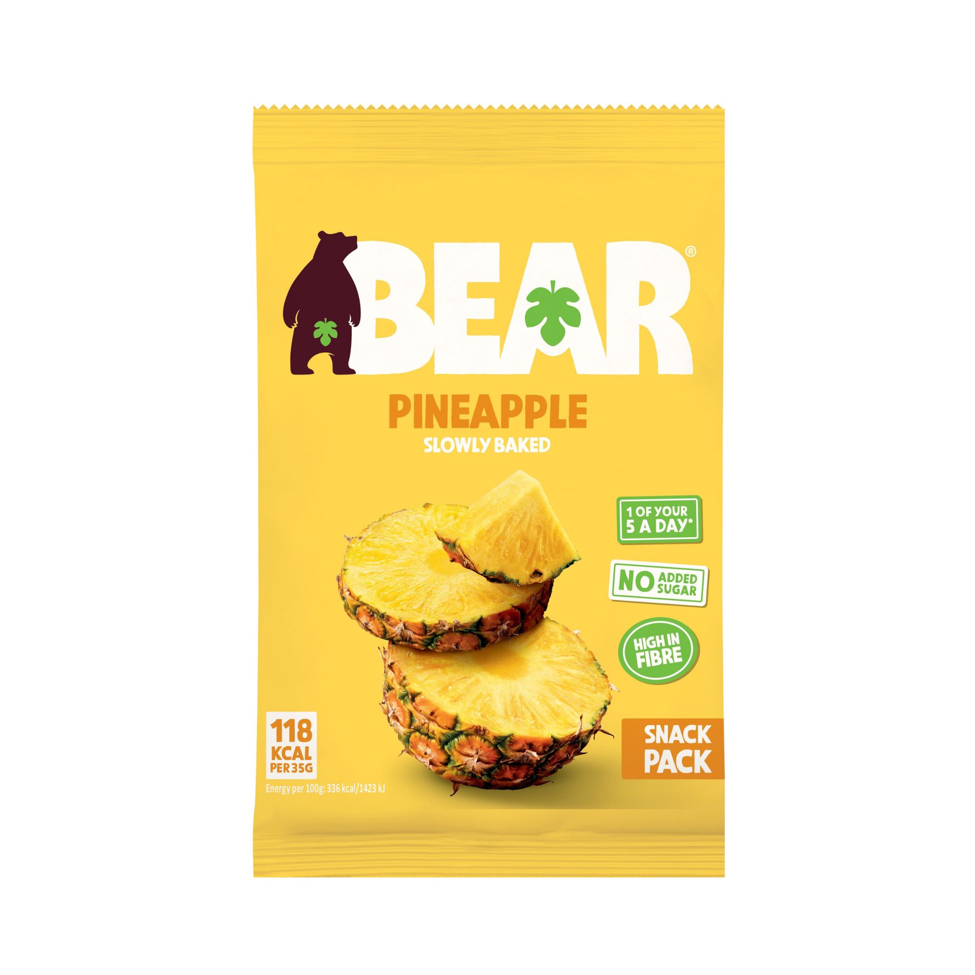 Fruit Snack Pack Gently Baked - Pineapple (14x35g)