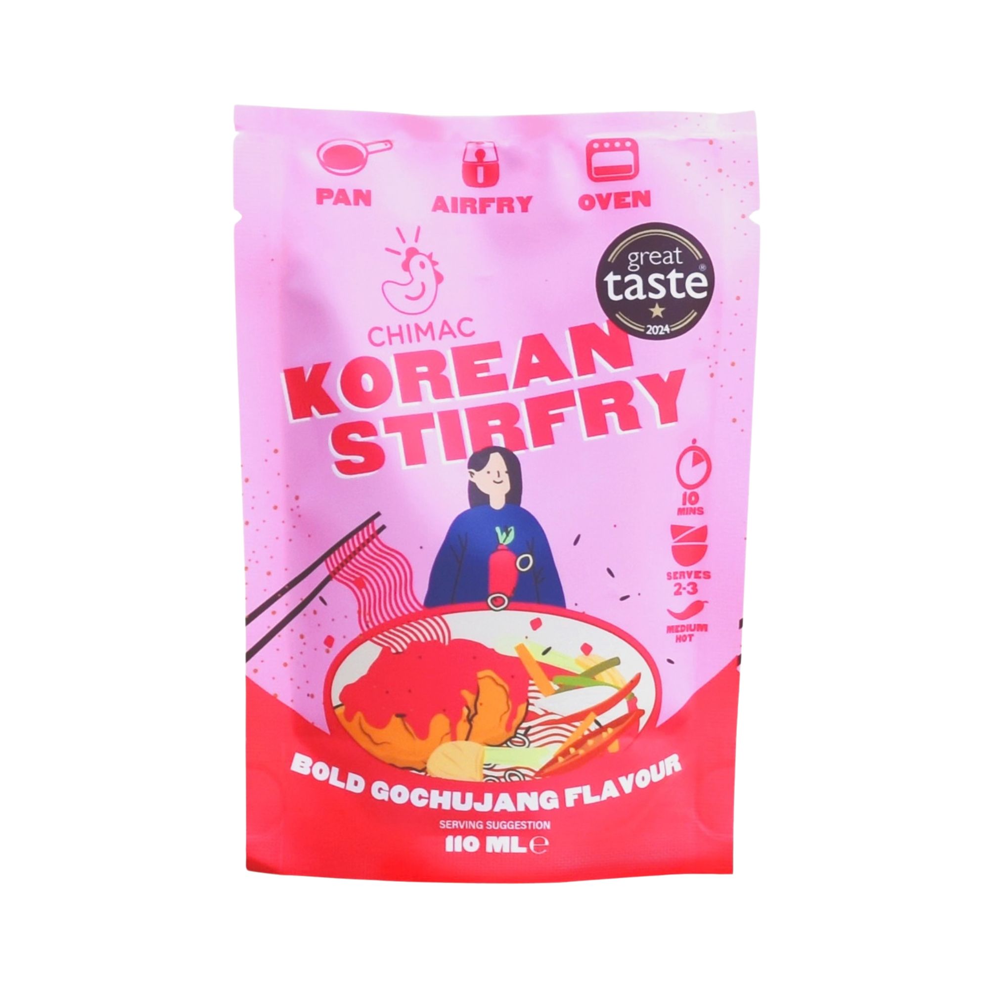 Korean Stirfry Sauce - Gochujang  (12x110ml)