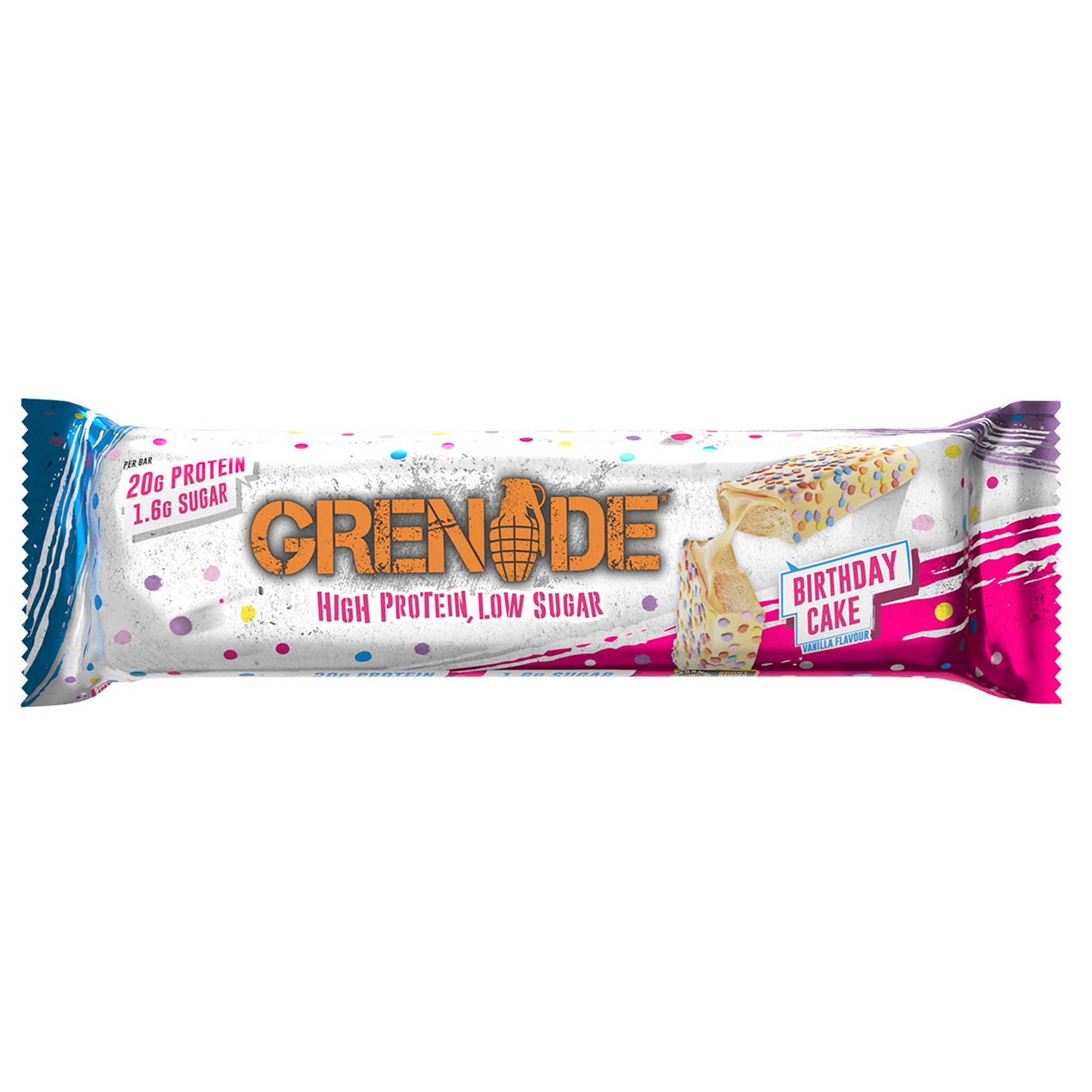 Protein Bar - Birthday Cake (12x60g)