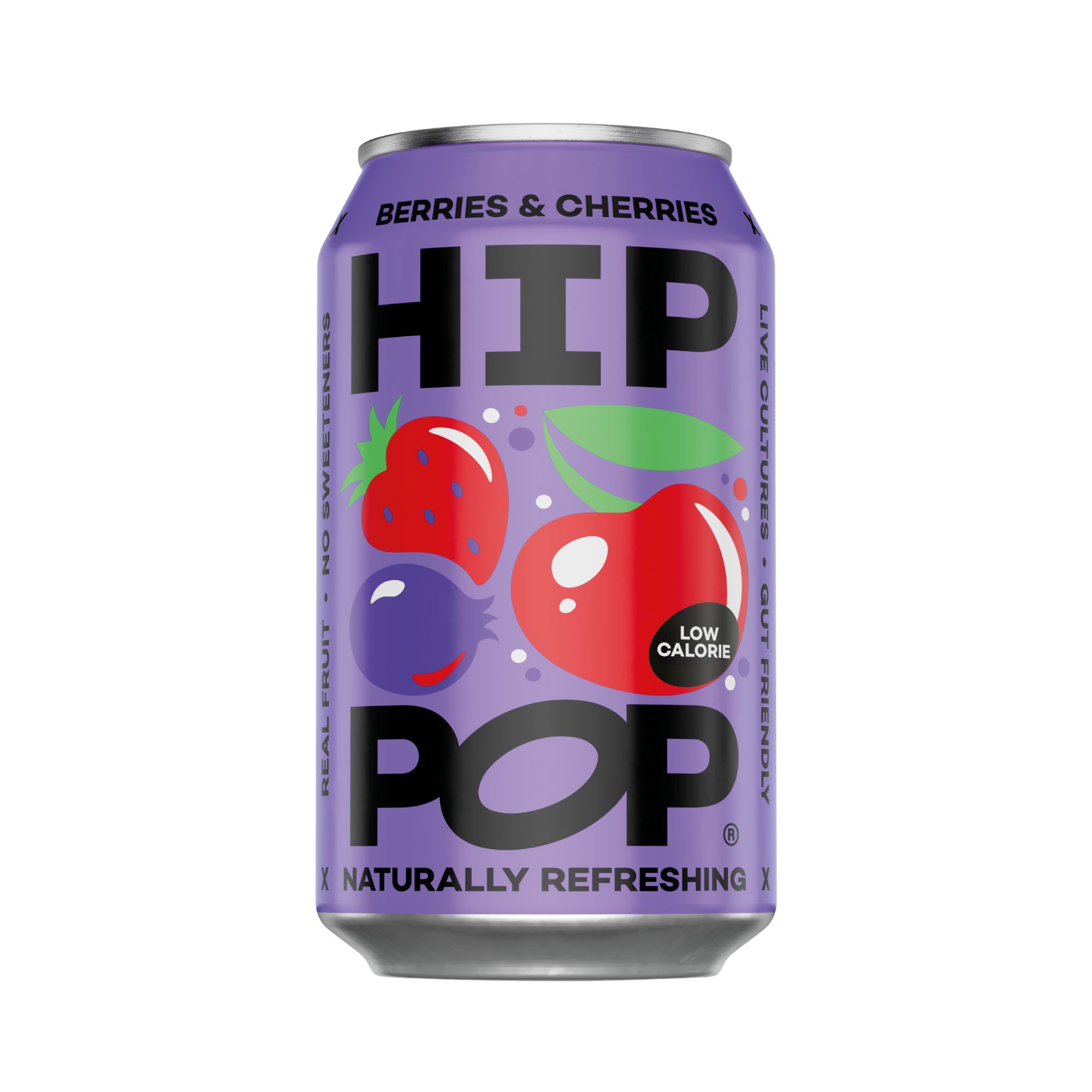Living Soda -  Berries and Cherries (12x330ml)