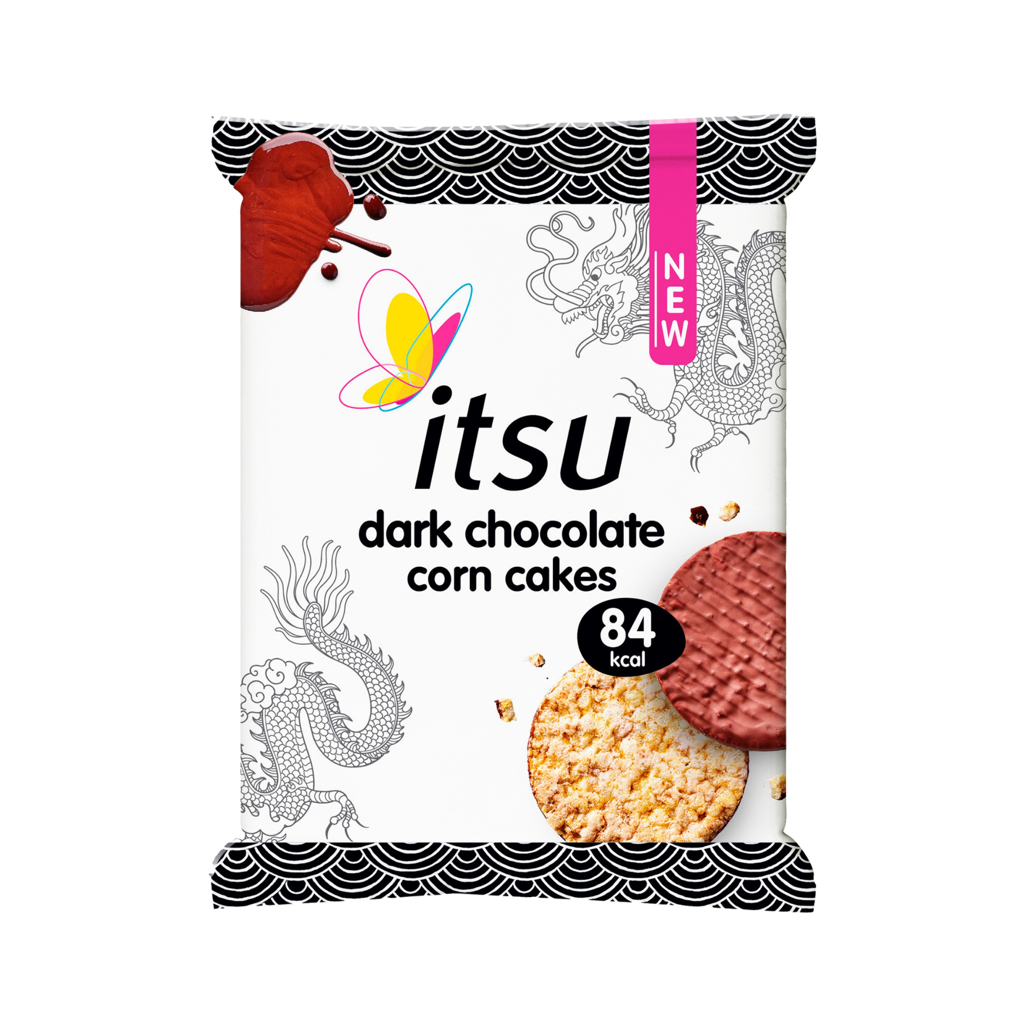 Corn Cakes - Dark Chocolate (15x34g)