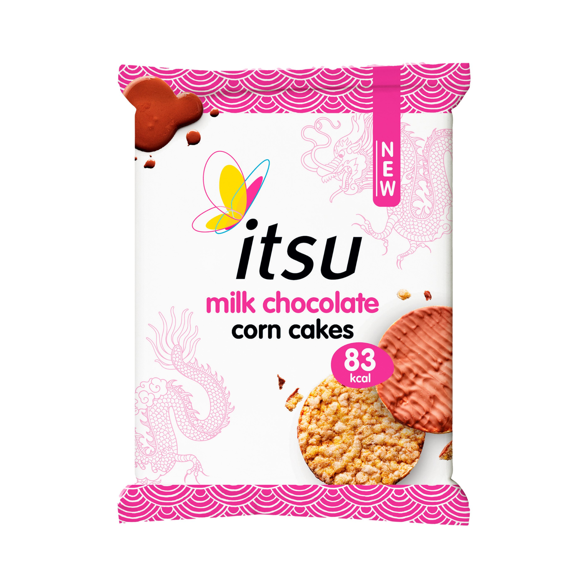 Corn Cakes - Milk Chocolate (15x34g)