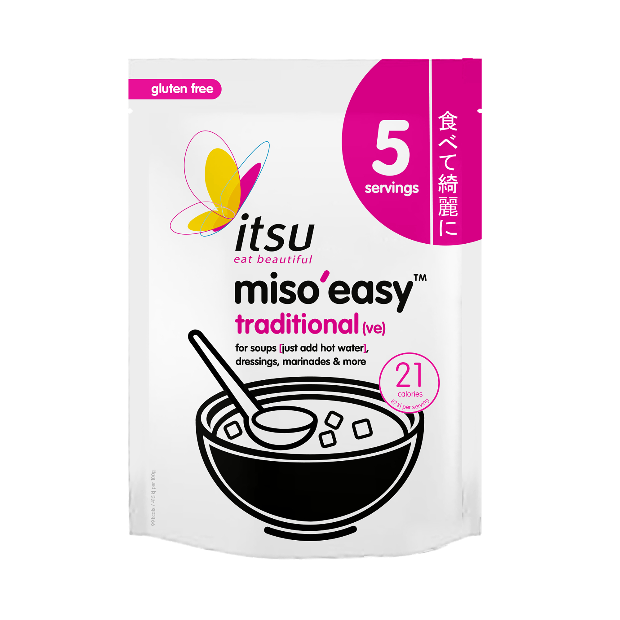 Sachet Miso'easy - Traditional Miso 12x(5x20g)