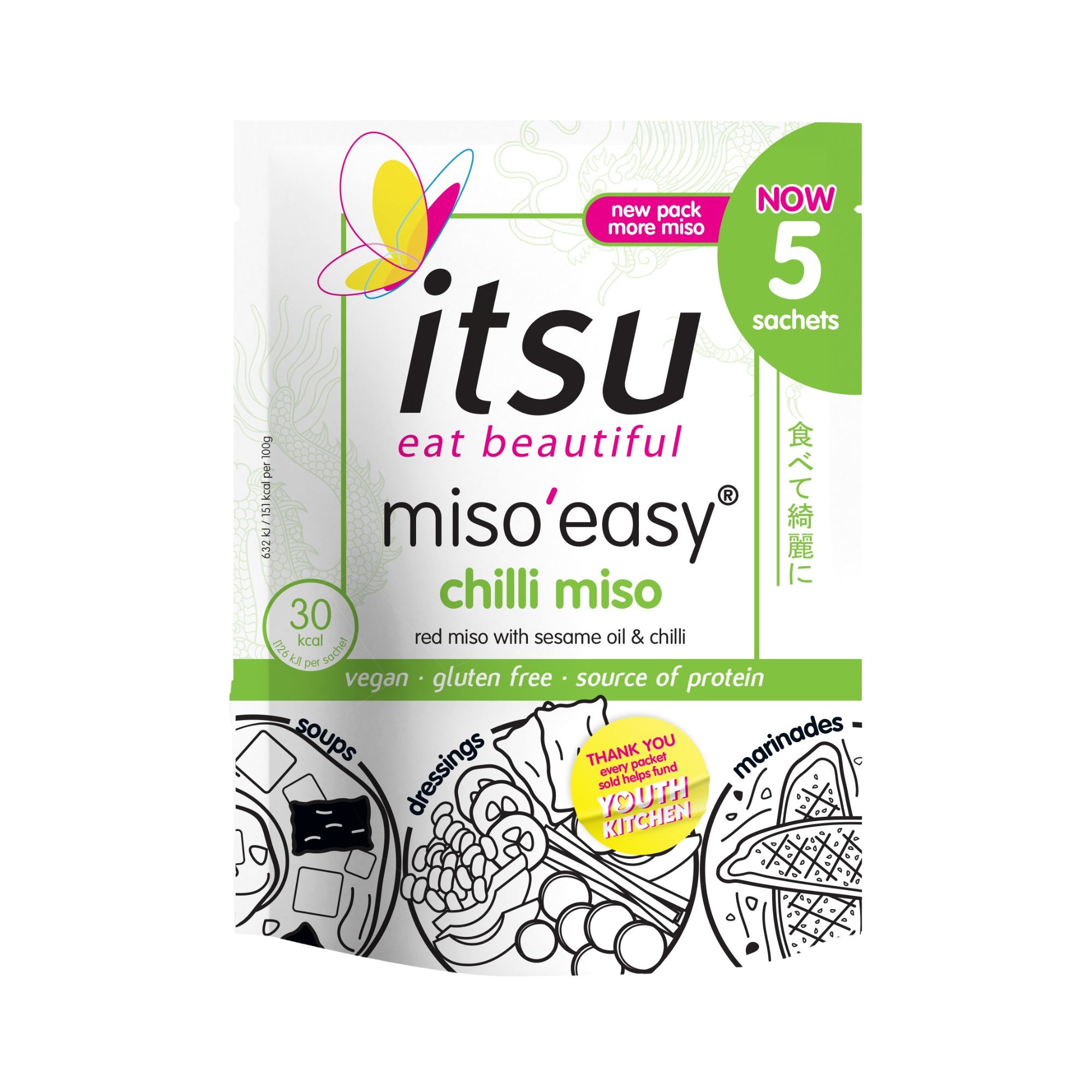 Sachet Miso'easy - Chilli Miso 12x(5x20g)