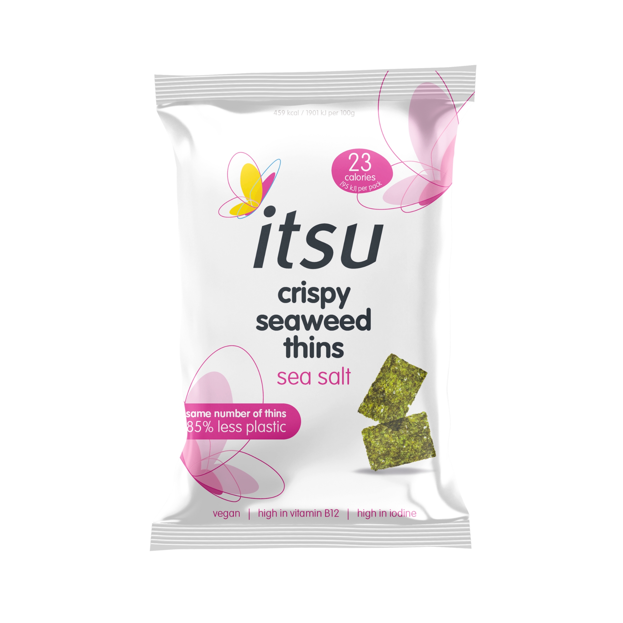 Crispy Seaweed Thins - Sea Salt (20x5g)