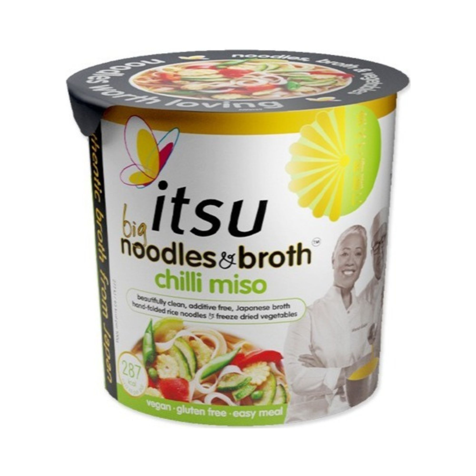Big Bowl Noodles - Chilli Miso (4x99g)