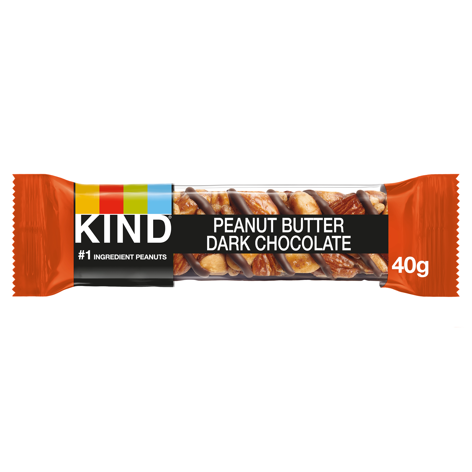 Bar - Peanut Butter & Dark Chocolate (12x40g)