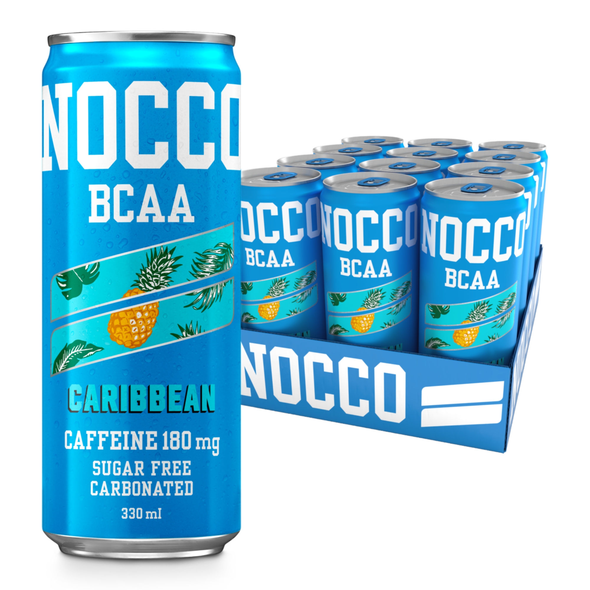 BCAA Energy Drink - Caribbean (12x330ml)
