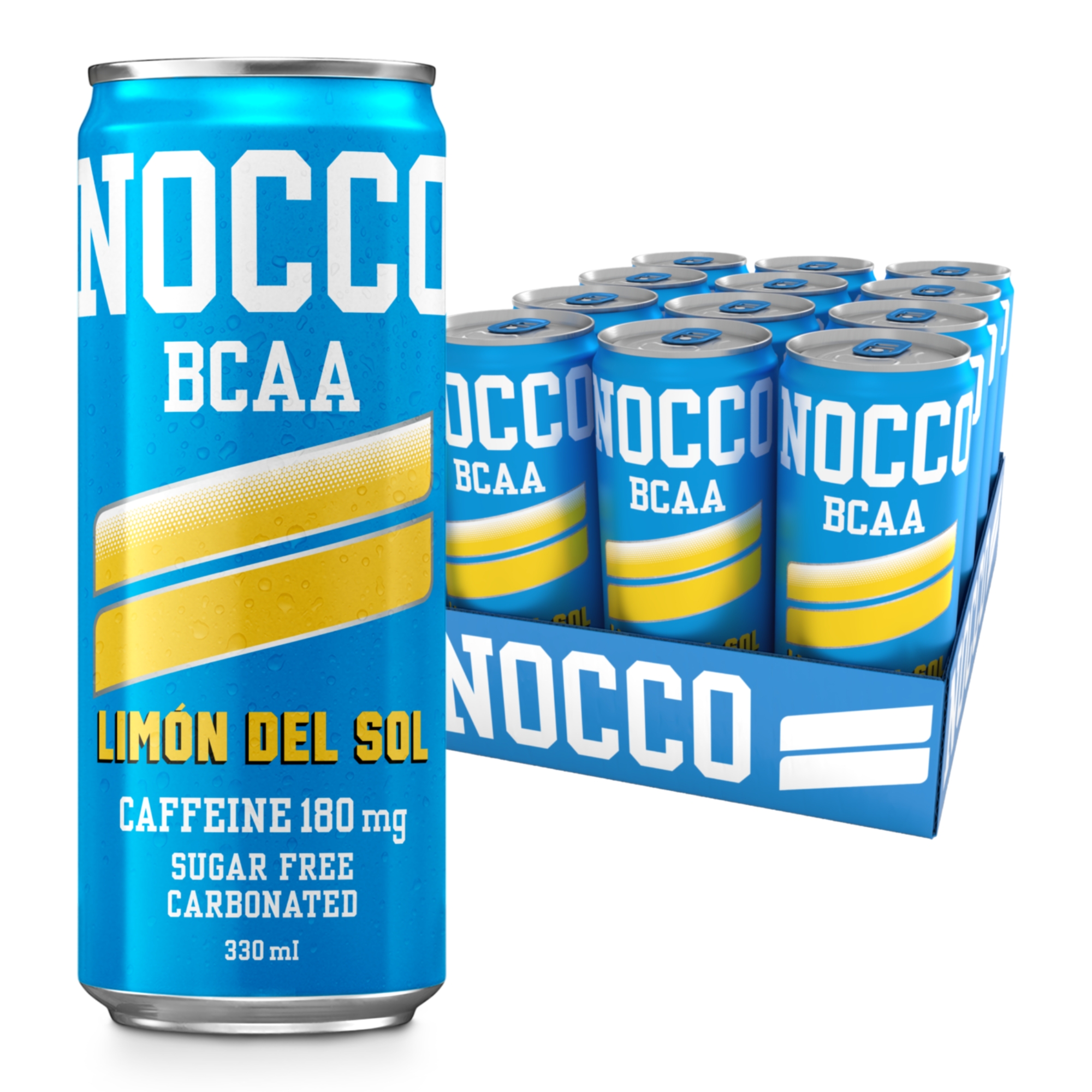 BCAA Energy Drink - Limon del Sol (12x330ml)