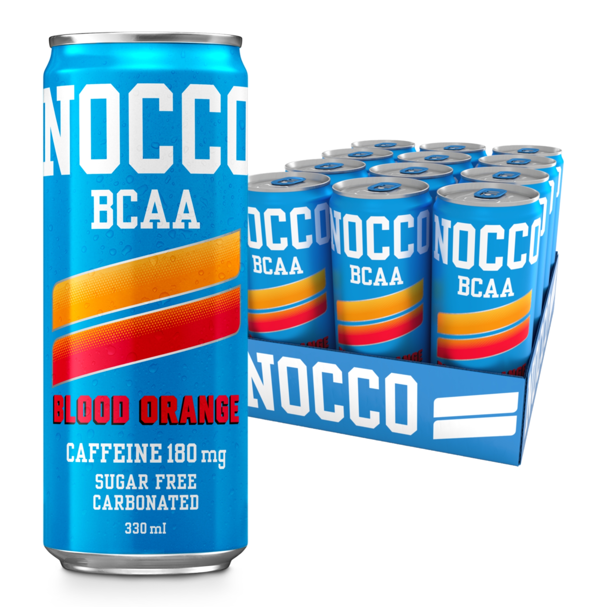 BCAA Energy Drink - Blood Orange Del Sol (12x330ml)