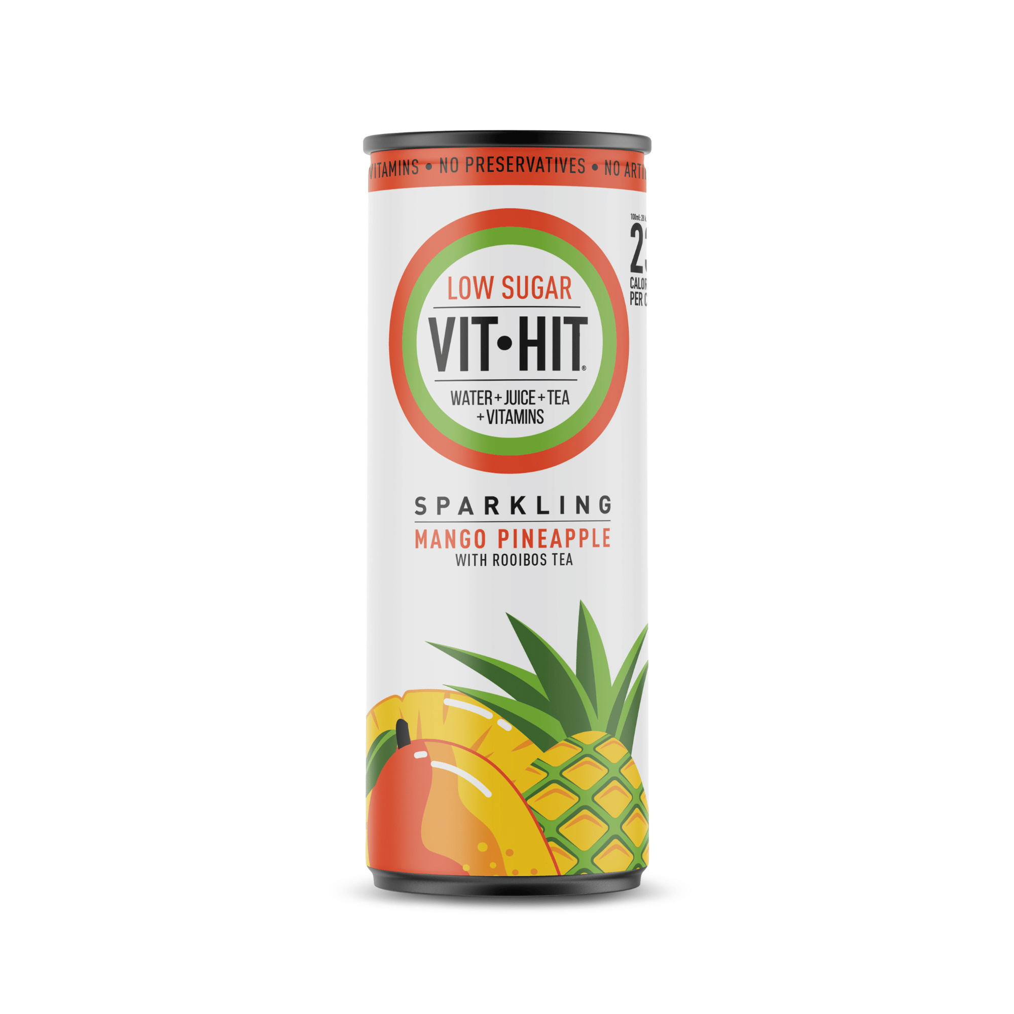 Vitamin Water - Sparkling Mango & Pineapple (12x330ml)