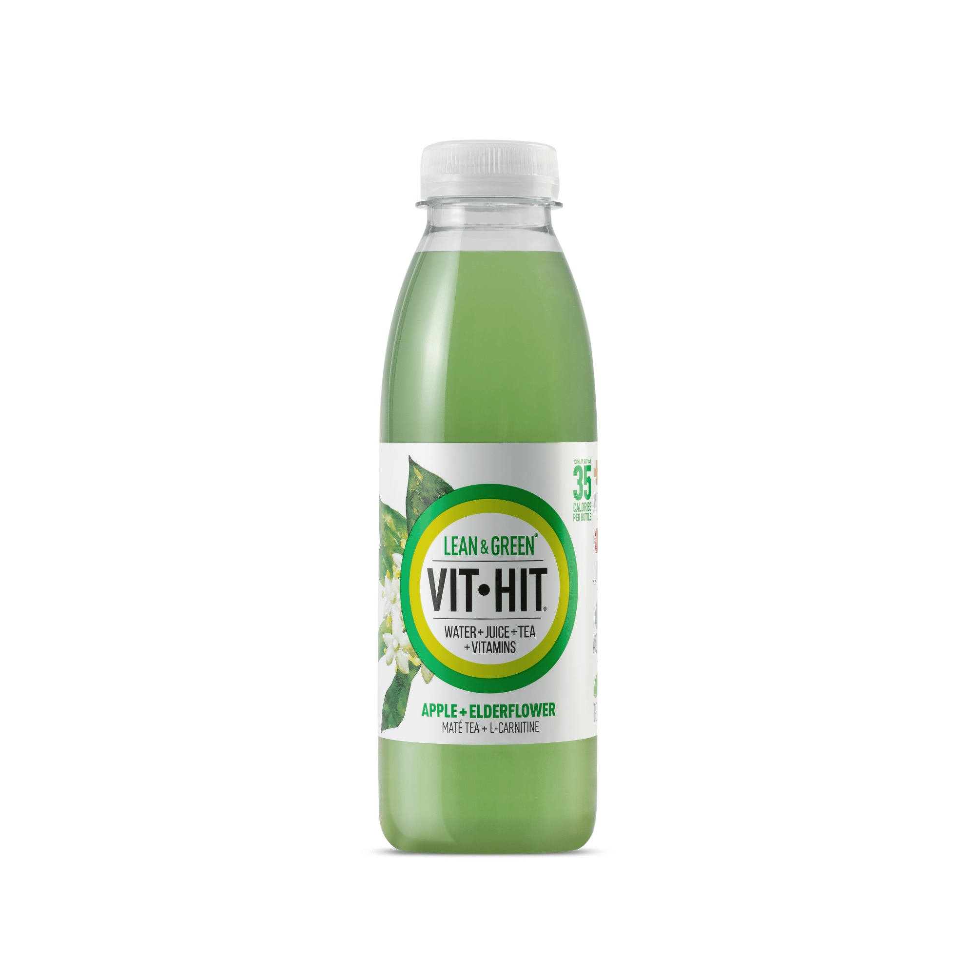 Vitamin Water - Apple & Elderflower Lean & Green (12x500ml)