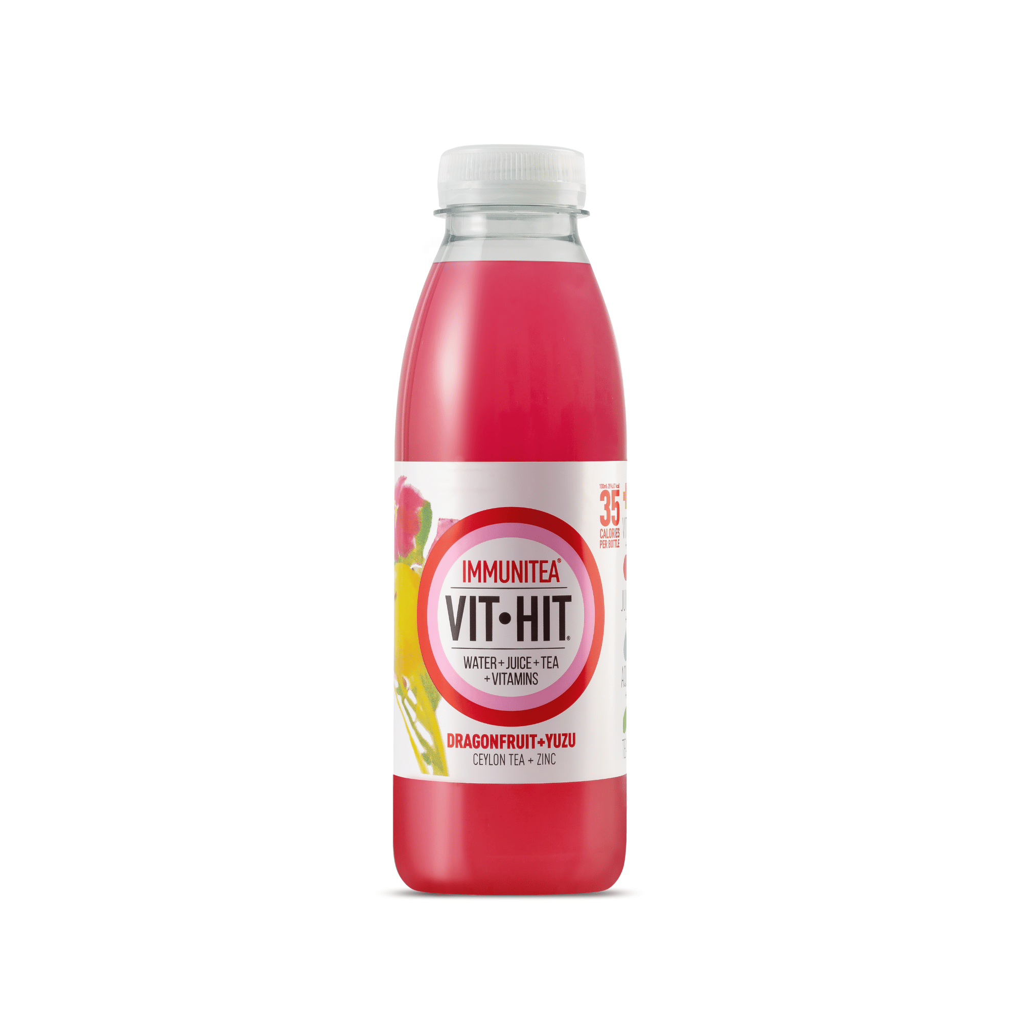 Vitamin Water - Dragonfruit & Yuzu Immunitea (12x500ml)
