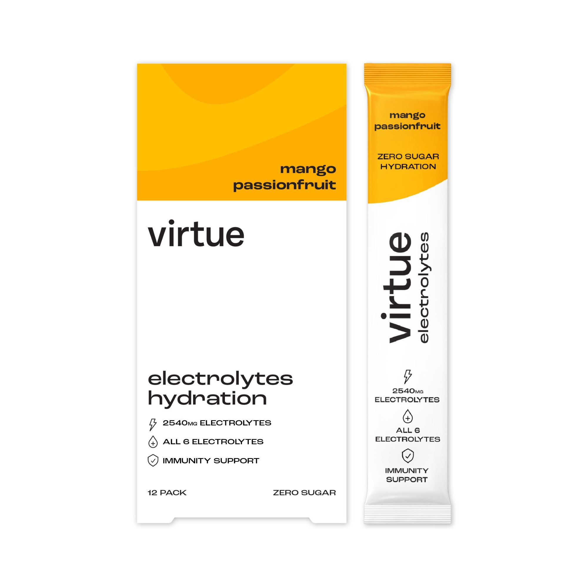 Electrolytes Hydration Sachets - Mango Passionfruit 6x(12x4.5g)