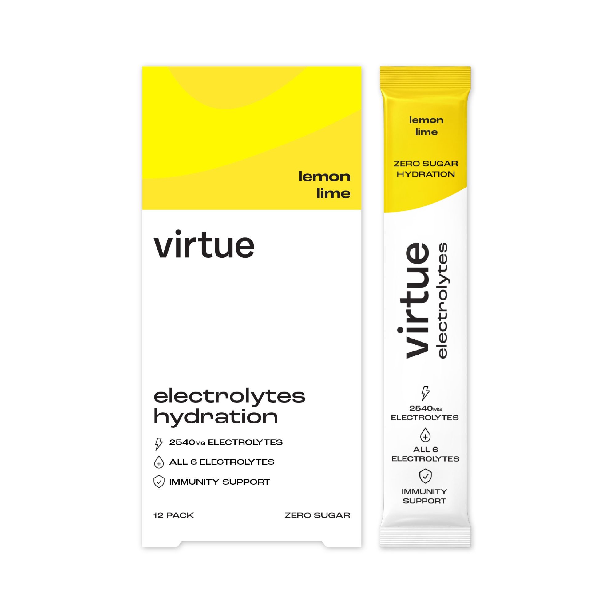 Electrolytes Hydration Sachets - Lemon Lime 6x(12x5g)