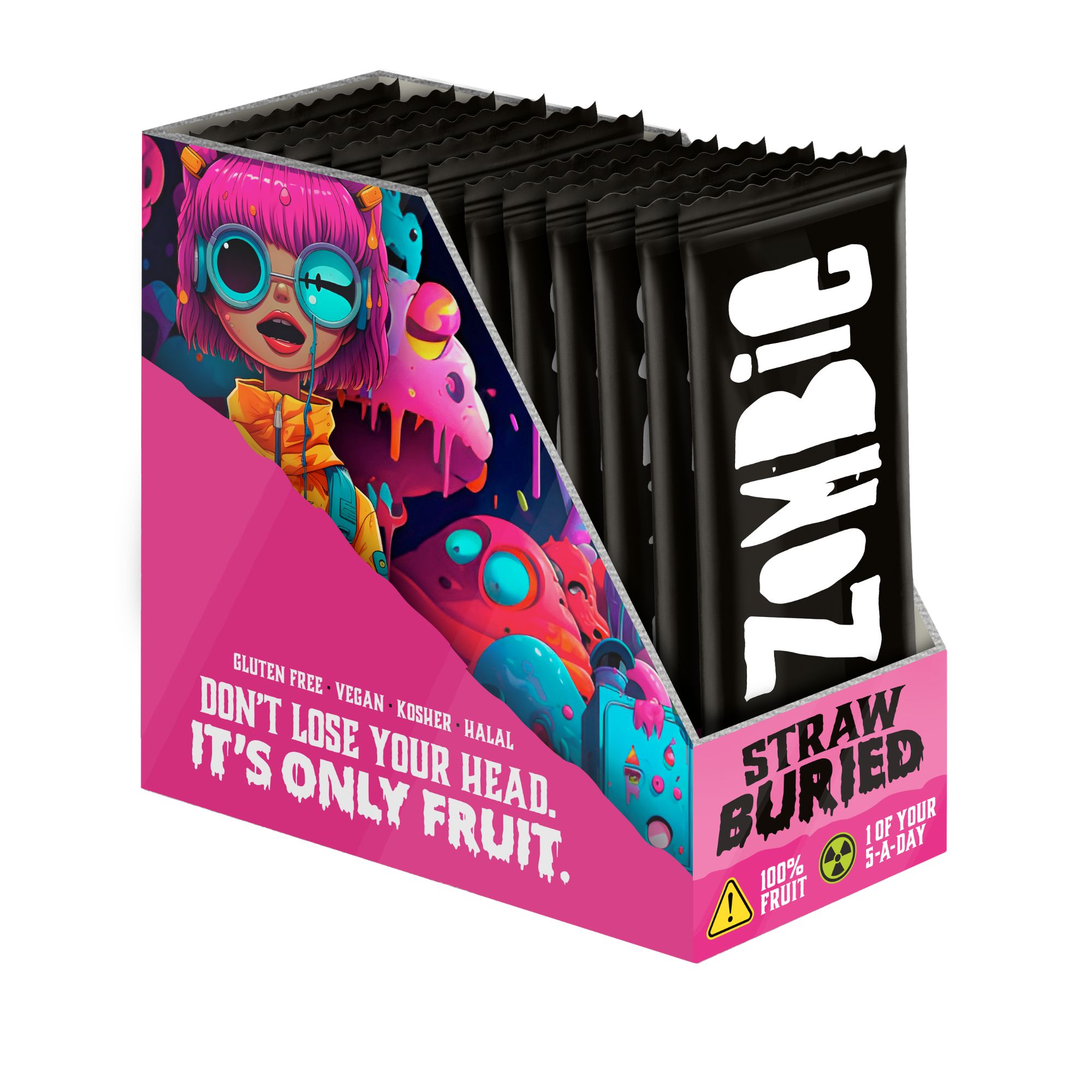 Fruit Snack Bars - Strawburied (12x25g)