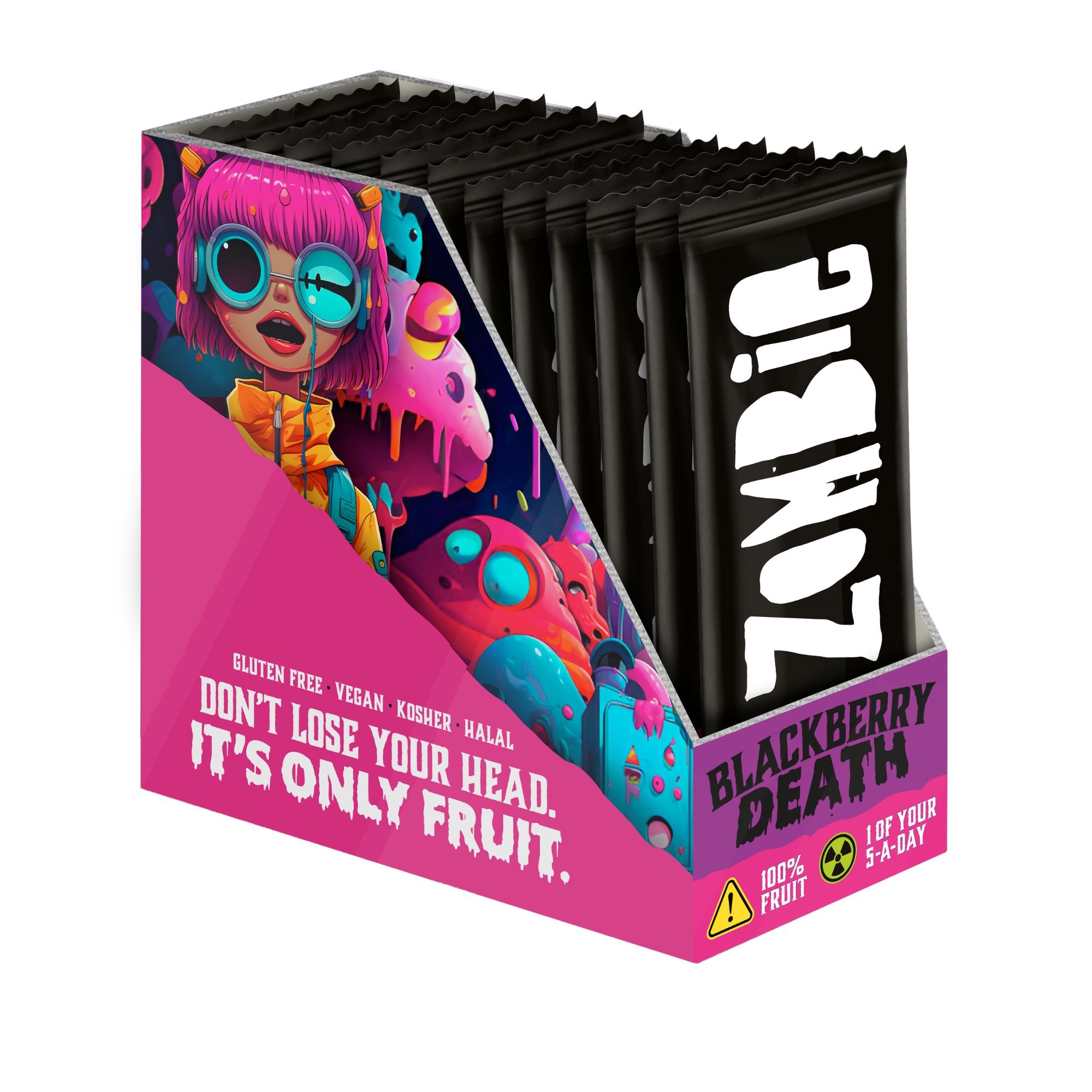 Fruit Snack Bars - Blackberry Death (12x25g)