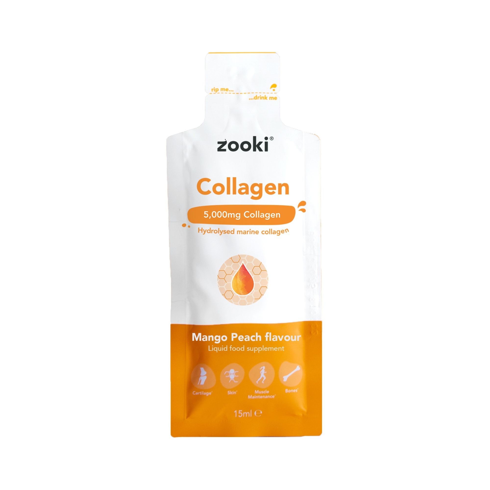 Marine Collagen Sachet - Mango Peach (20x15ml)