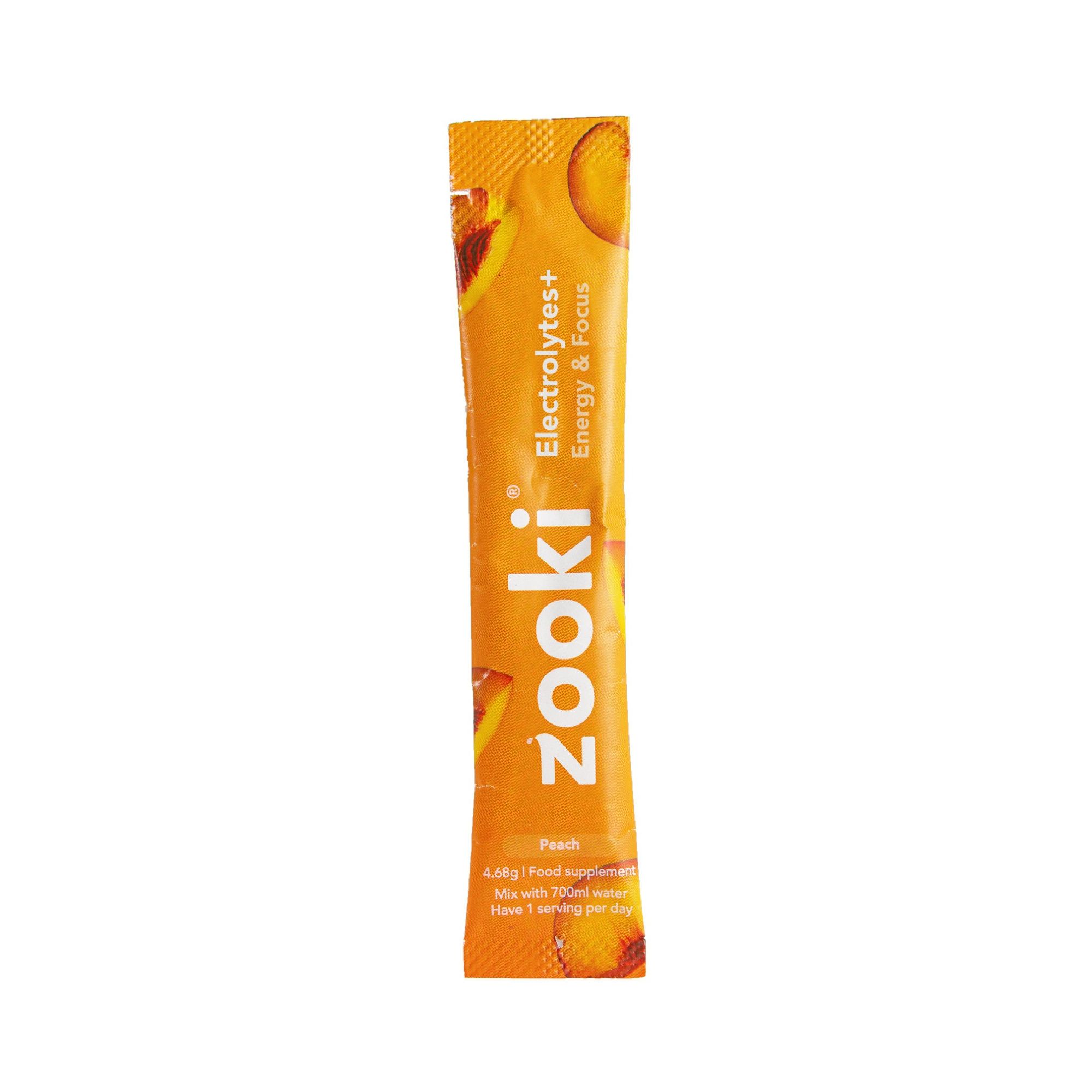 Electrolytes+ Energy & Focus Sachet - Peach (20x4.68g)