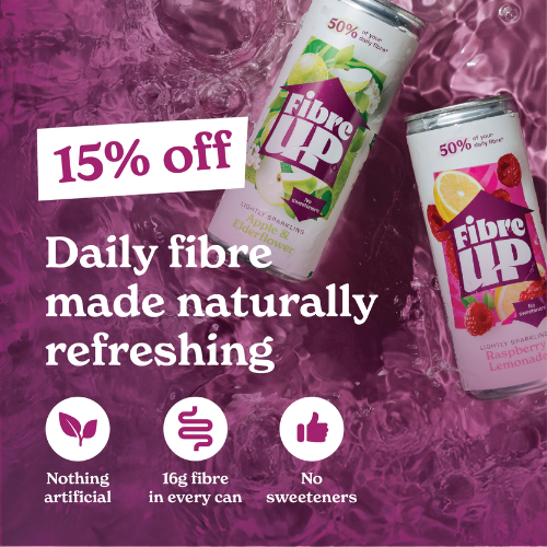 Fibre Up, Refrshig Fruit Soda with 15g Fibre