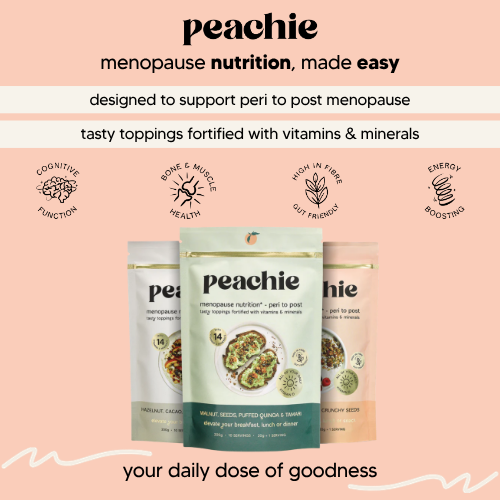 Peachie Menopause Nutrition Meal Topper